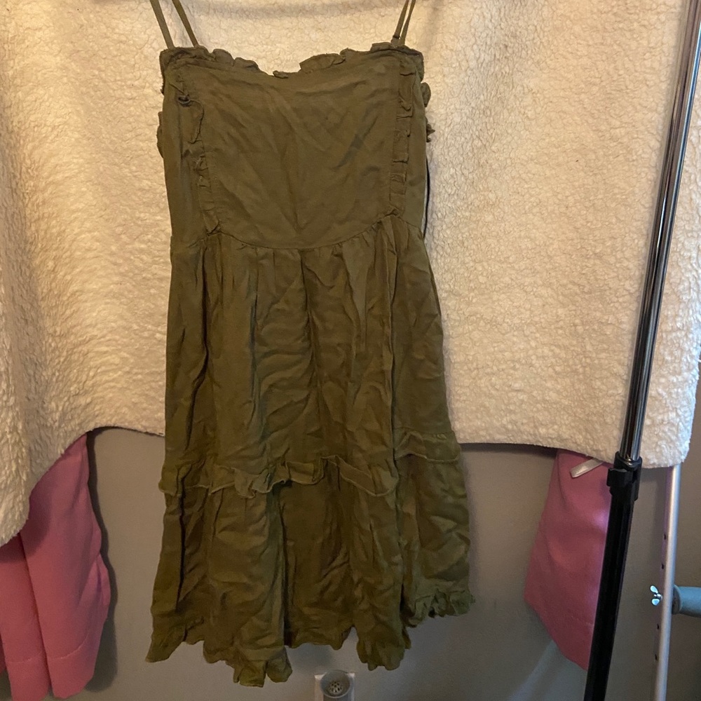 Forever 21 women’s trendy green mini dress